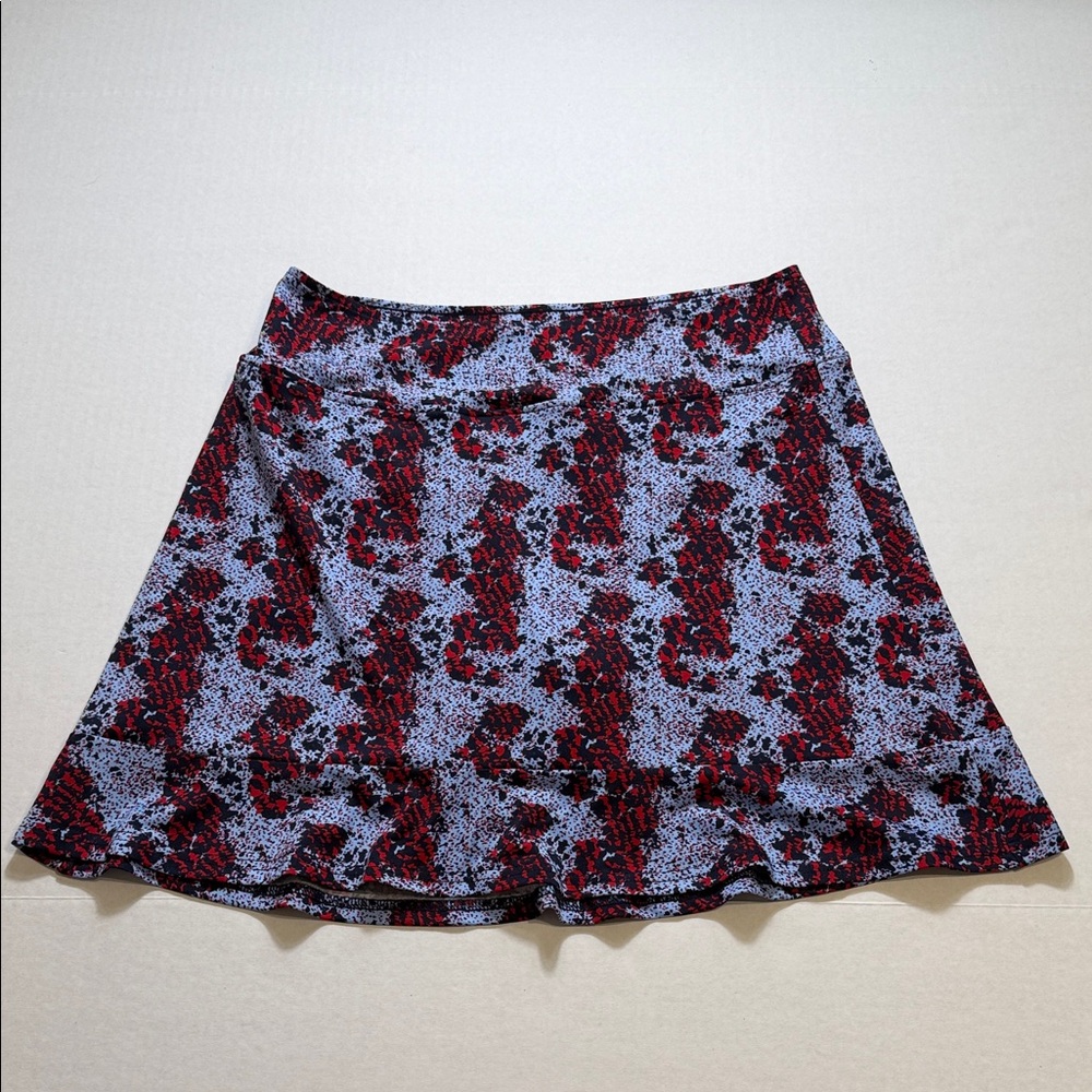 Golftini Pull On Ruffle Stretch Skort COSMIC